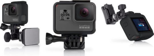 GoPro Helmet Front & Side Mount