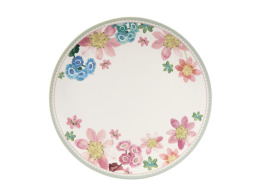 Maxwell & Williams Πιατέλα Στρογγυλή 32cm Primula Pink Πορσελάνη -Σε Συσκευασία Δώρου