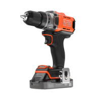 Black & Decker  18V τρυπάνι με 2 X 2.0Ah Μπαταρία, 1A Φορτιστή σε βαλιτσάκι