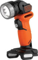 Black+Decker Φακός Επαναφορτιζόμενος Led 50lm BDCCF12N-XJ