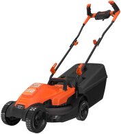 Black+Decker Χλοοκοπτική μηχανή Γκαζόν Ηλεκτρική με ποδηλατική λαβή 1200W