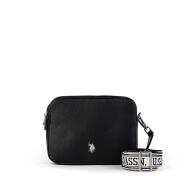 US Polo Assn. Τσάντα ώμου 22.5x6.5x16cm σειρά New Mansion Black