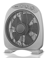 Bruno Aνεμιστήρας Box Fan Επιτραπέζιος/Δαπέδου 38W 32cm BRN-0184 Γκρι