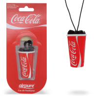 AIRPURE COCA-COLA ORIGINAL - Ποτήρι  3D αρωματικό αυτοκινήτου