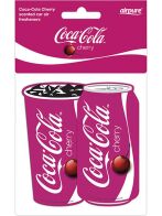 AIRPURE Coca-Cola Cherry Twin Pack (2 τεμάχια) αρωματικά αυτοκινήτου με άρωμα Αγριοκέρασο