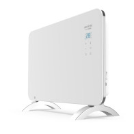 Cecotec Φορητός Γυάλινος Θερμοπομπός με Wi-Fi 1000 W Χρώματος Λευκό Cecotec Ready Warm 6650 Crystal Connection 24 x 76 x 43 cm CEC-05318