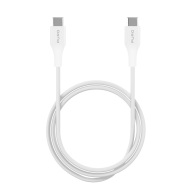 Puro TPE “Plain” Type-C Cable 2.0 to Type-C 2.0 – Άσπρο