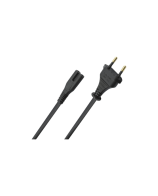 Oehlbach Powercord C7 Καλώδιο CEE7/16 – C7 5m Μαύρο