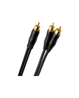 Οehlbach BOOOM Καλώδιο Subwoofer Y-RCA RCA – 2 x RCA 5m Μαύρο