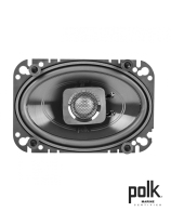 Polk Audio DB462 ηχεία ομοαξονικά οβάλ αυτοκινήτου/σκάφους 4"69"