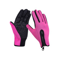 SPM Γάντια Ποδηλάτου για Οθόνη Αφής Touch Screen Gloves Χρώματος Ροζ Large SPM DB4844