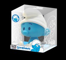 FIG PLASTOY CHIBI SMURF MONEY BOX