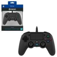 Nacon Ενσύρματο Χειριστήριο Wired Compact Controller Black