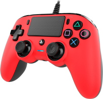 Nacon Wired Compact Controller για PS4 Red