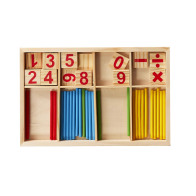 Jeux 2 Momes Εκπαιδευτικό Ξύλινο Παιχνίδι Montessori Αριθμοί με Sticks Jeux 2 Momes EA10278