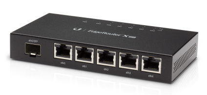 UBIQUITI Router EdgeRouter X SFP 5-Port Gigabit PoE 1000Mbps 50W