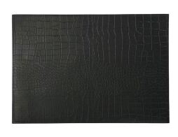 Maxwell & Williams Σουπλά 43x30cm Μαύρο Με Όψη Δέρματος Alligator