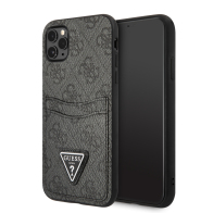 Guess “triangle Logo Collection” Back Cover Μαύρο (iPhone 11 Pro Max)