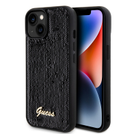 Guess Back Cover Πλαστικό Μαύρο (iPhone 15)