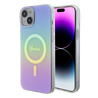 Guess Back Cover Πλαστικό Μωβ (iPhone 15)