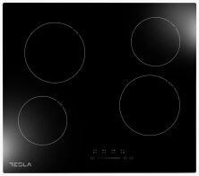 Tesla Κεραμική Εστία Αυτόνομη με Λειτουργία Κλειδώματος 59x52εκ HV6400TB Μαύρο