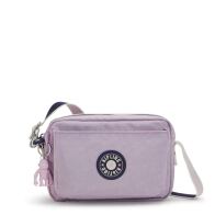 Kipling Τσάντα ώμου Small 20x13.5x7.5cm σειρά Abanu Gentle Lilac