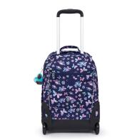 Kipling Σακίδιο πλάτης trolley για Laptop 15" Sari Butterfly Fun