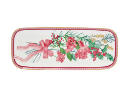 Maxwell Williams Πιατέλα Ορθογώνια 40x16cm Πορσελάνης Festive Flora -Σε Συσκευασία Δώρου