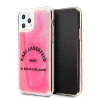 Karl Lagerfeld Glow in The Dark Back Cover για iPhone 11 Pro Φούξια