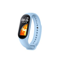 SPM Smart Band Ρολόι Fitness Tracker με Μετρητή Καρδιακών ΠαλμώνM7 SPM M7s-D Μπλε