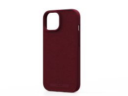 MOB NJORD IPHONE 15 CASE SUEDE MAGSAFE RED