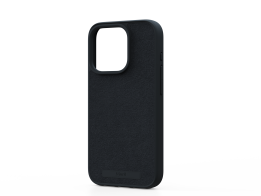 MOB NJORD IPHONE 15 PRO CASE SUEDE MAGSAFE BLACK