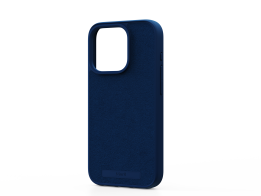 MOB NJORD IPHONE 15 PRO CASE SUEDE MAGSAFE BLUE