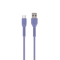 Maxlife Regular USB 2.0 to micro USB Cable Μωβ 1m (MXU-04)