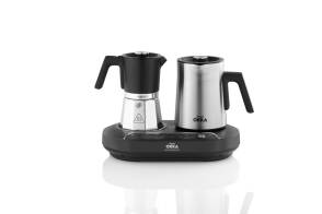 OKKA Συσκευή Ελληνικού Καφέ και Espresso Rich Moka Pot OK0027 Chorme