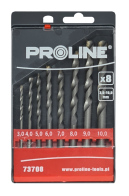 PROLINE σετ τρυπάνια για μπετόν 73708 3-10mm 8τμχ