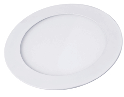 POWERTECH LED panel PT-1270 χωνευτό 18W Φ22cm 4000K 1440lm λευκό