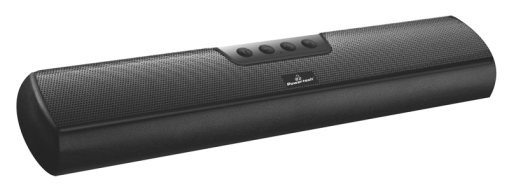 POWERTECH soundbar PT-989 2x 10W RMS TWS 3600mAh μαύρο