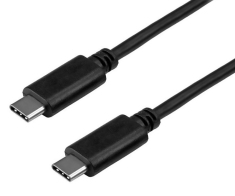 POWERTECH καλώδιο USB-C PTH-086 100W 480Mbps E-mark 0.5m μαύρο