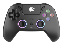 Roar Ασύρματο Gamepad RR-0023 Switch PS4 PC iOS Android Bluetooth Mαύρο