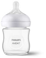 Philips Avent Mπιμπερό Natural Response 0m+ 120ml Γυάλινο