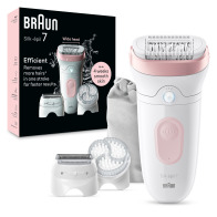 BRAUN Αποτριχωτική Μηχανή Wet&Dry + 5 Εξατήματα - SE7-060