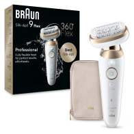 BRAUN Αποτριχωτική Μηχανή Flex, Wet&Dry, Sesnsosmart + 2 Εξαρτήματα - SES9-011/3D