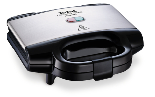 Tefal ULTRACOMPACT Τοστιέρα για 2 Τοστ 700W Μαύρη με Inox SM157236