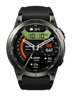 ZEBLAZE smartwatch Stratos 3 Pro heart rate 1.43" AMOLED GPS μαύρο