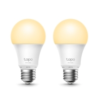 TP-LINK Tapo L510E Smart Λάμπες LED 8.7W για Ντουί E27 Θερμό Λευκό 806lm Dimmable 2τμχ