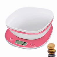 Terraillon Ψηφιακή Ζυγαριά κουζίνας Macaron 5kg + Μπώλ 1.5 Λίτρων