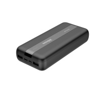 Tellur PBC203 Power Bank 20000mAh με 2 Θύρες USB-A και Θύρα USB-C Μαύρο