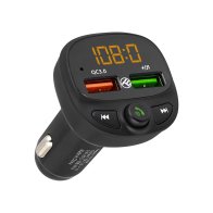 Tellur FM Transmitter Αυτοκινήτου B7 με Bluetooth Μαύρο