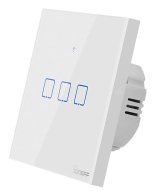 SONOFF smart διακόπτης ΤΧ-T2EU3C αφής Wi-Fi τριπλός λευκός